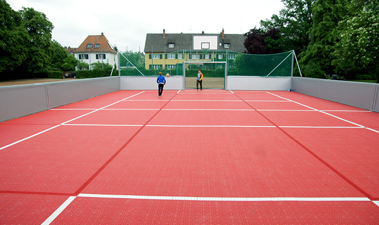 Schönbergschule erhält Arena für Multisport