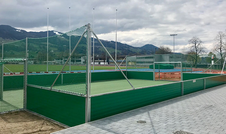 Piccolo Fußballfeld in Lachen am Zürichsee