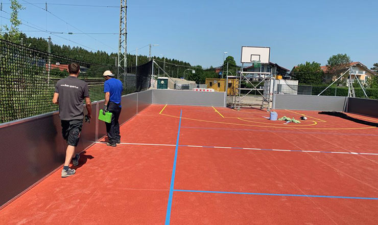 New Soccer Arena in Holzkirchen