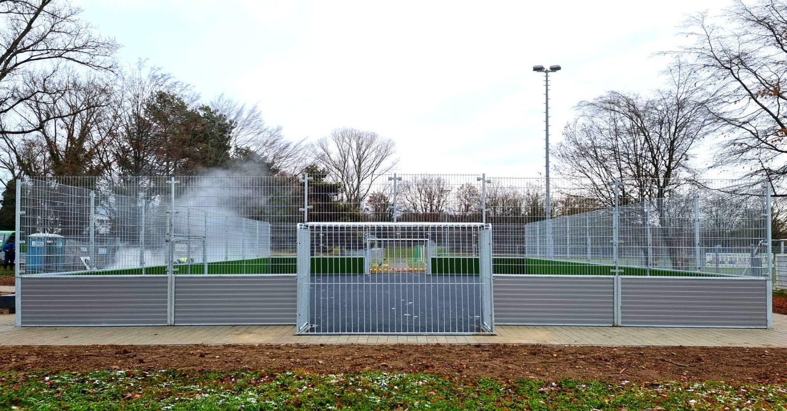 SoccerGround mit Vandalresistenz-Gitter, Singen, 20 x 13 m