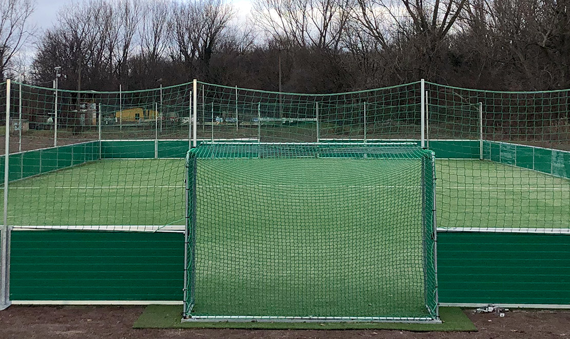 Neues großes Kleinspielfeld für Halleschen FC
