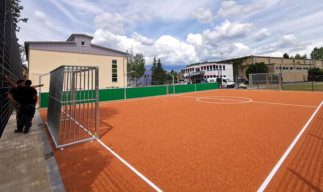 Am Gymnasium in Nidda